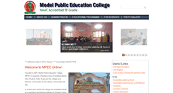 Desktop Screenshot of mpec.org.in
